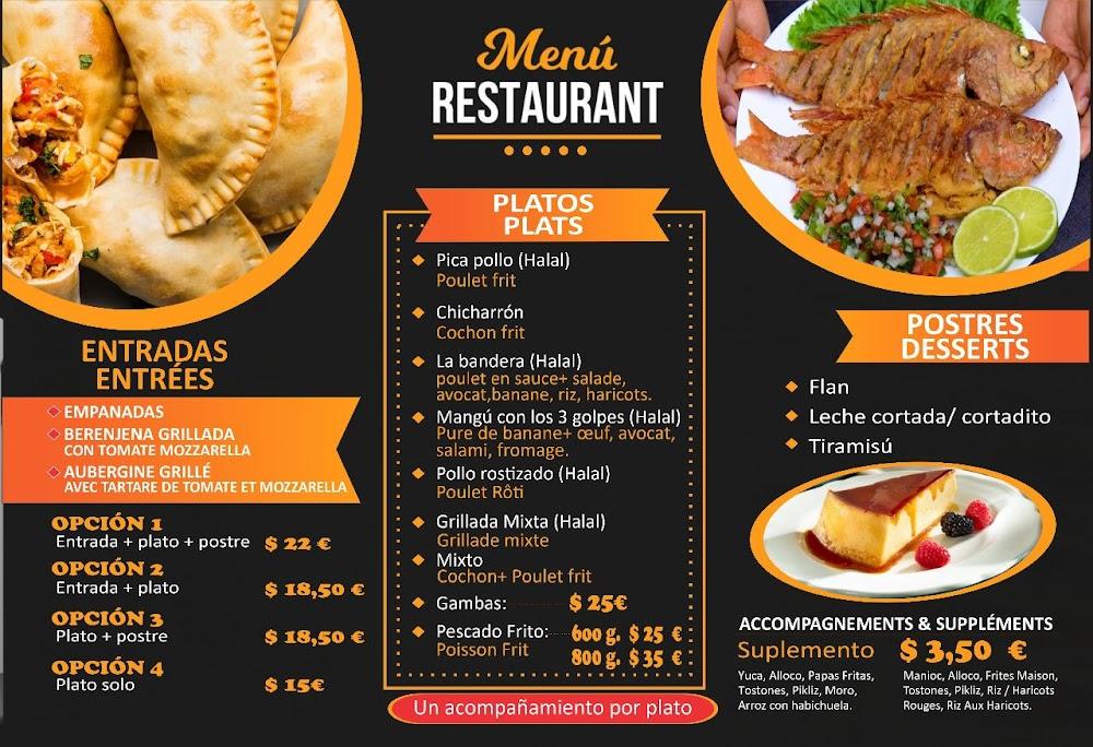 Restaurant Latino La Casita de Jose - Menu Image 3
